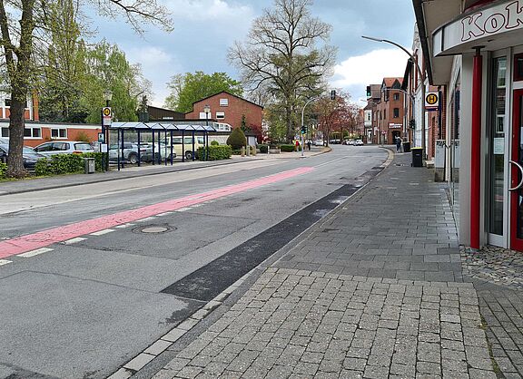 Mühlenstraße Richtung Osten