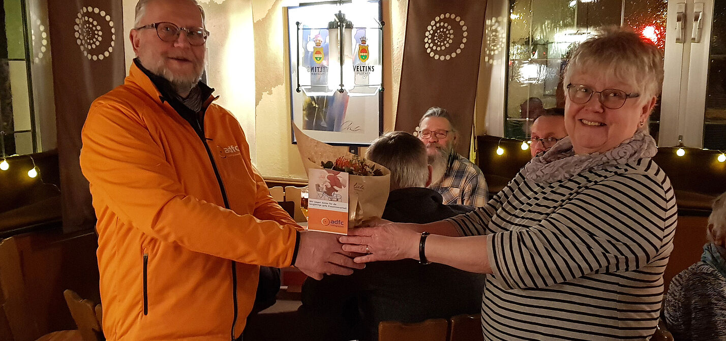 DankStammtischMuehle Dank an das ADFC-Stammlokal Zur Mühle