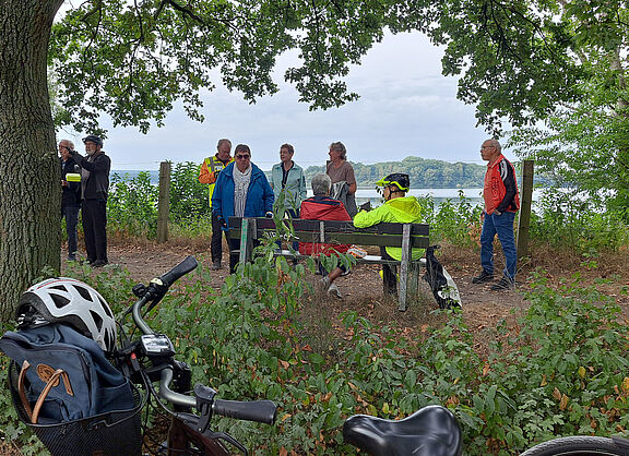 Pause während der Tour
