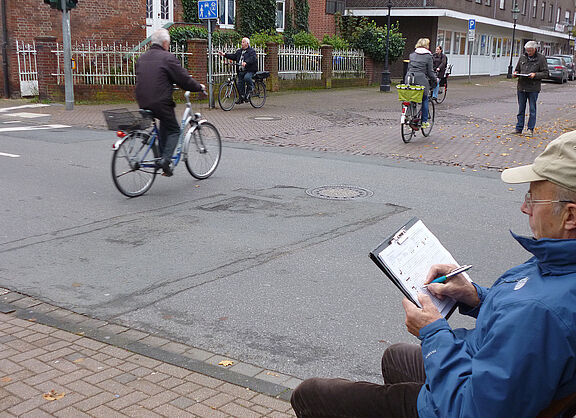 Durchführung der Verkehrszählung