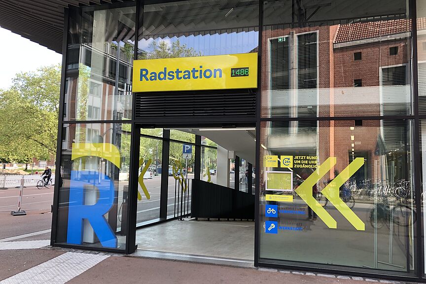 Radstation Drahtesel im Hansator
