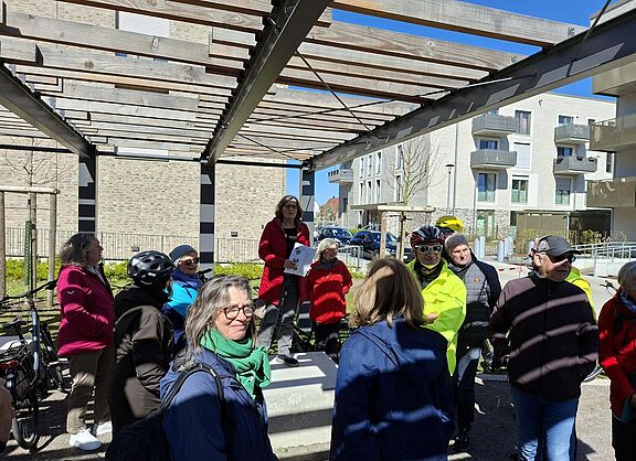 Pause mit einem Vortrag von Frau Simone Bergendahl